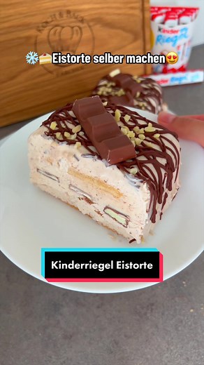 No Bake Kinderriegel Eistorte – Einfach und Lecker!