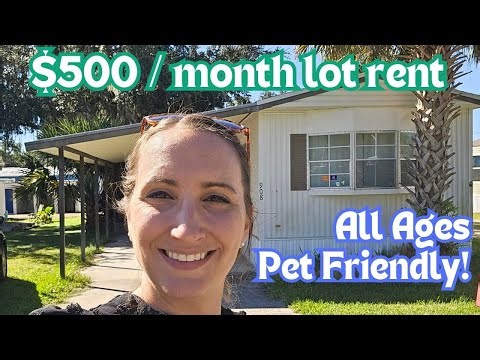 All age and pet friendly in Zolfo Springs! Only $500 / month lot rent!