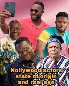 246K views · 2.5K reactions | 57 Nollywood actors, State of origin and their real age 2023!! | Celebrity TV | Facebook