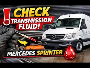Mercedes Sprinter Transmission Fluid Check (722.6) | Correct ATF Level DIY