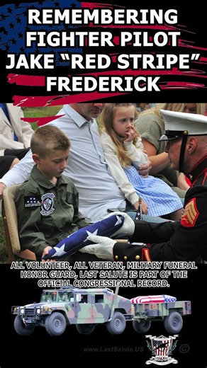Remembering fighter pilot Jake “Red Stripe” Frederick #militaryfuneralhonors