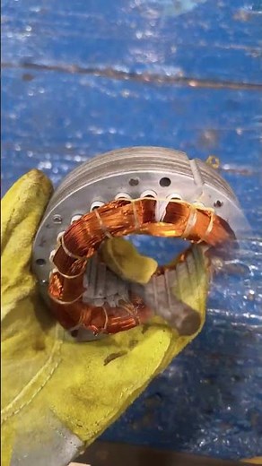The rotor that converts electricity into motion ⚙️⚡