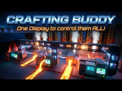 Crafting Buddy - One Display to control them ALL!