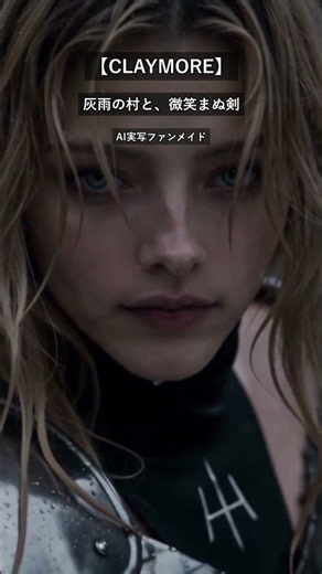 【CLAYMORE】銀眼のテレサ、三体同時討伐。｜AI実写ファンメイド #Shorts