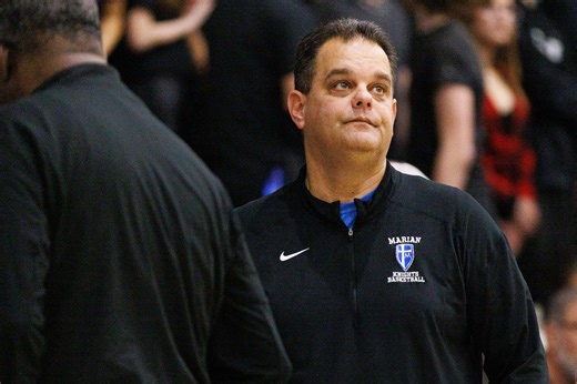 Robb Berger speaks about firing at Marian basketball. 'I made a mistake'