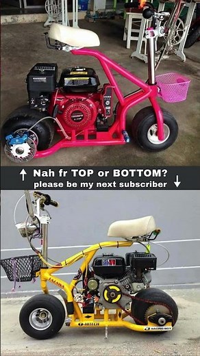 🏍️ COMMENT: TOP or BOTTOM? Battle of the Micro Mini Bikes