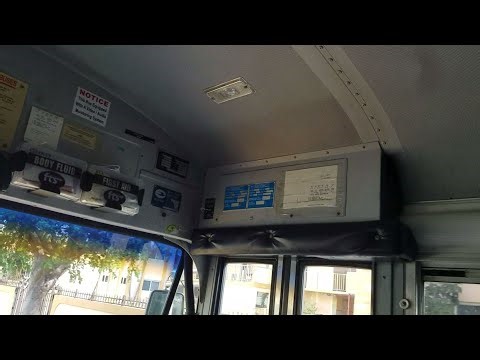 Birthday Special Early: Miami Dade District School Bus BlueBird Vision 2007 PM route #37337