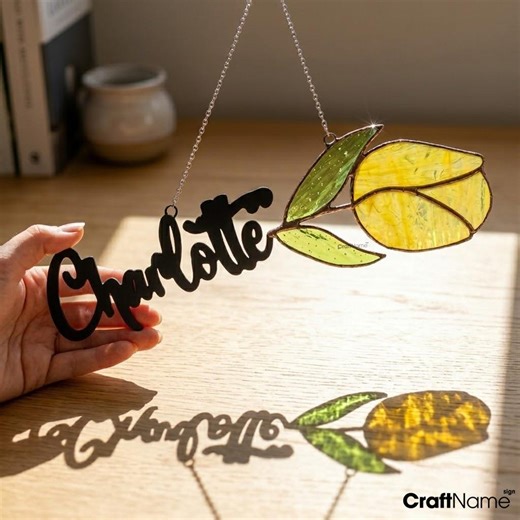 Tulip Stained Glass, Window Decor Suncatcher Gift for Spring Floral Home Display - Etsy