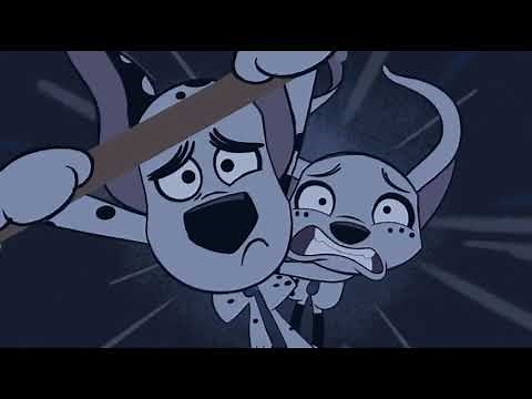 101 Dalmatian Street Dylan Flies The Tent Through The Storm Scene