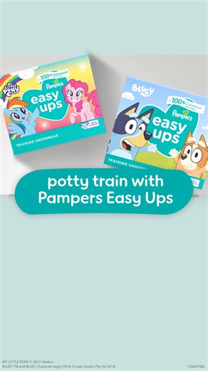 2.3K views | Potty Training with Bluey: A Journey of Fun and Learning! Introducing NEW Pampers Easy Ups Bluey, the perfect companion for your child's potty training journey. Together, let's turn every step into a joyful adventure! | Pampers | Facebook