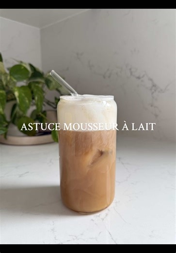 Comment faire mousser ton lait froid avec Nespresso