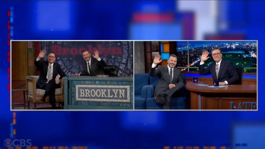 Late Night Last Week: The Kimmel-Colbert Crossover Special