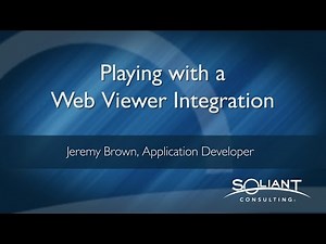 FileMaker Tips: Playing with a Web Viewer Integration