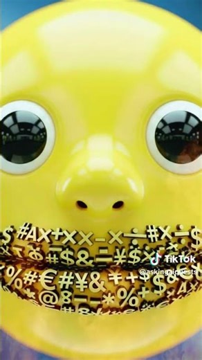AI's Face With Symbols On Mouth Emoji Perspective