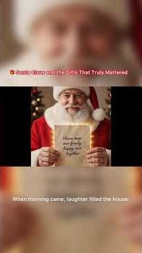 Santa Claus Surprises Sleeping Kids 🎅🎁 | Christmas Story