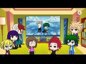 Mha reacts to Deku's funeral