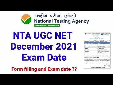 UGC NET December 2021 Form filling and Exam date ? NTA UGC NET 2021 | UGC NET MENTOR