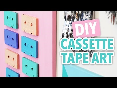 DIY Cassette Tape Art - HGTV Handmade