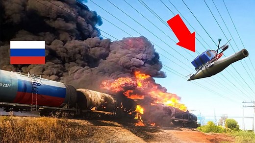 71K views · 2.4K reactions | MASSIVE UKRAINIAN DRONE ATTACK TEARS THROUGH RUSSIAN FUEL CONVOY | Military Update | Facebook