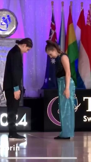 1.9K views · 61 reactions | Mikélé Da Silva Bois and Elisa Morin - 1st Place Juniors - The Open 2024 The Open World Swing Dance Championships  November 26-30, 2025  Burbank, CA www.theopenswing.com Tickets on sale now! #itsopenseason #juniorswingdance #theopen2025 #themagictheprestigetheopen #westcoastswing #memorableperformances #swingroutines #theopenswingdancechampionships #theopenswingchamps #westie #dance | The Open World Swing Dance Championships | Facebook