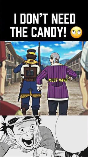 Only in Golden Kamuy 🤣 #GoldenKamuy #AnimeShorts #Sugimoto #AnimeFunny #AnimeClips