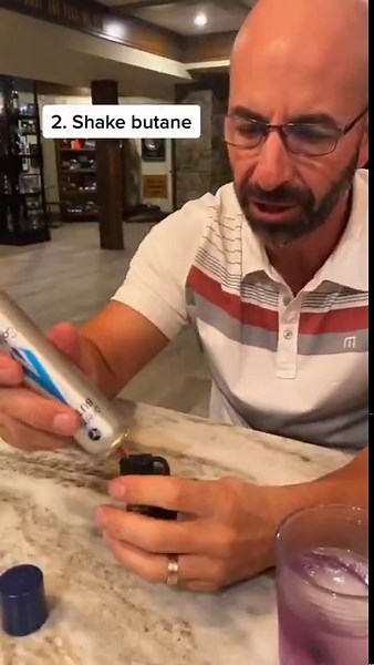 How to refill a butane lighter 🔥