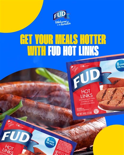 23 reactions · 4 comments | Have you experienced the flavor explosion of FUD Hot Links? They're the perfect addition to any meal. | FUD USA | Facebook