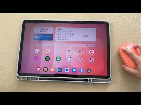 How to connect any mouses to your tablet #tablet #mouse 