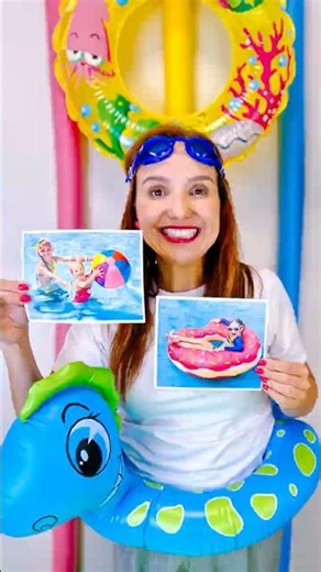 PODE✅ NÃO PODE ❌ NA PISCINA! #infantil #educaçãoinfantil #aprendizadoinfantil #kids