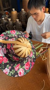 Bamboo fiber material has memory rebound, foldable and storage without deformation, the black brim brings a cool feeling | Master Qiu Zhumu