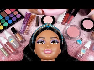 ✨ ASMR Disney Jasmine Transformation | A Dreamy Winter Skincare & Makeup Ritual ✨