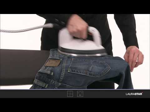 Laurastar - How to iron jeans