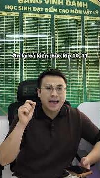 2009 ĐĂNG KÍ KHOÁ XUẤT PHÁT SỚM VẬT LÍ 12 THUI NÀO