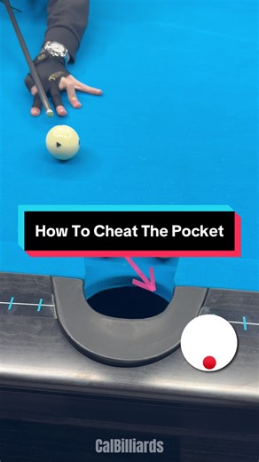 DO NOT watch until the end😳😬How To Cheat The Pocket In Pool🎱#billiards #8ballpool #8ball #pool #billiard