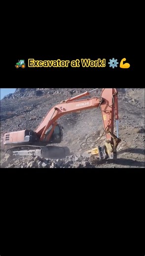 Power of the Excavator – Heavy Machinery in Action ⛏️🚜 #shortvideo