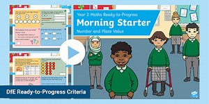 Year 2 Maths Ready-to-Progress Morning Starter: Number and Place Value