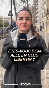 Êtes-vous déjà allé en club échangiste ou libertin ? Une nouvelle vidéo est disponible sur notre chaine youtube avec Hugo et Diana, un couple libertin ! Ils nous raconte, leur pratique, leur mode de vie et ce qu’ils ont vu de plus fou. #legend #legendmedia #gu#guillaumepl | Guillaume Pley