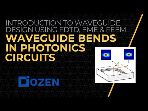 General Waveguide Bend in Photonic Integrated Circuits — Lesson 1