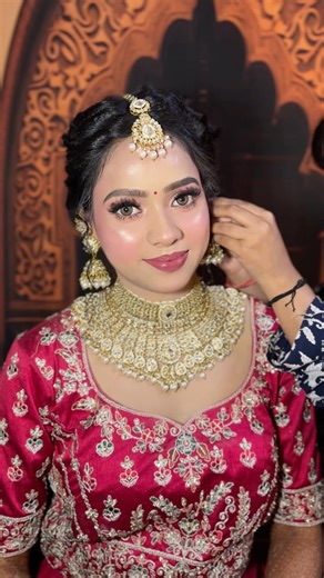 Glass skin makeup for my bride ❤️