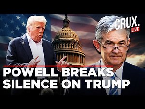 LIVE | Fed Chair Jerome Powell's Big Speech Amid Threats From Trump | US Economy | Interest Rates