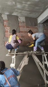 2.6M views · 24K reactions | How to brick-wall , How to brick-laying part 379 | Building | Facebook