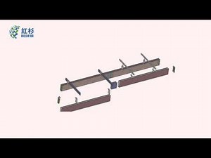 How to install baffle ceiling system