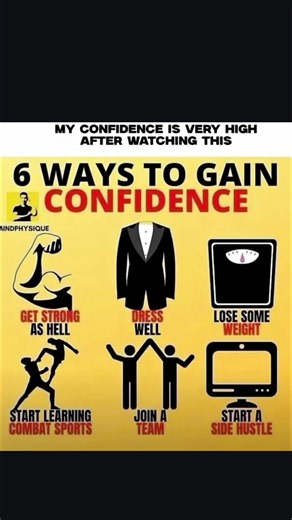 "6 Ways To Gain Unshakeable Confidence 🔥💪 | My Confidence Went Through The Roof After This"