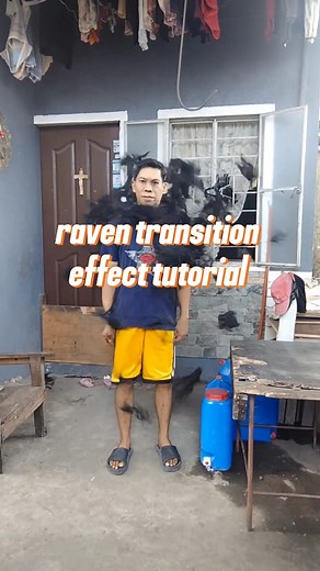9.1K views · 164 reactions | Raven transition effect #tutorial #CapcutTutorial #VideoEditingTips #CreateWithCapcut | Gagarin Jeth | Facebook