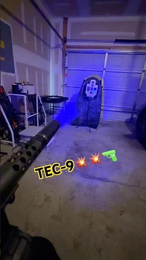 🔥 Is This The BEST TEC-9 Gel Blaster? Rainbow Smoke Tracer Test! #GelBlaster #TEC9#viral