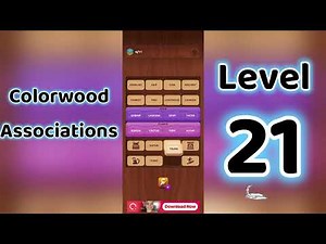 Colorwood Associations Level 21 Answers 🧩✨ | Go Answer