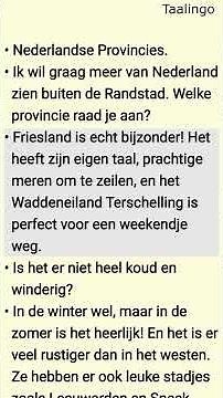 Dutch Provinces – Learn Dutch with Friesland Travel #nederlandsleren #dutchconversation #nt2