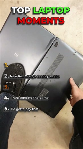 I can't believe this happened to my laptop #tech #reaction