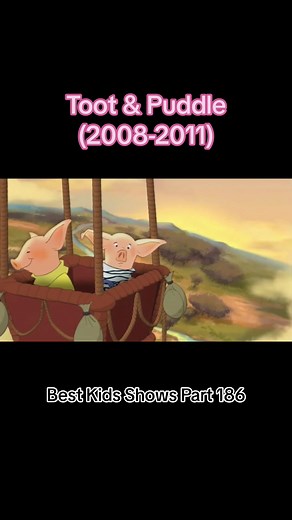 Toot & Puddle, what a wonderful world to see! #tv #nostalgia #animated #kids #throwback #fyp #fypシ゚viral #viral #trending #foryoupage #cartoon #pigs #canada #canadian #america #usa #unitedstates