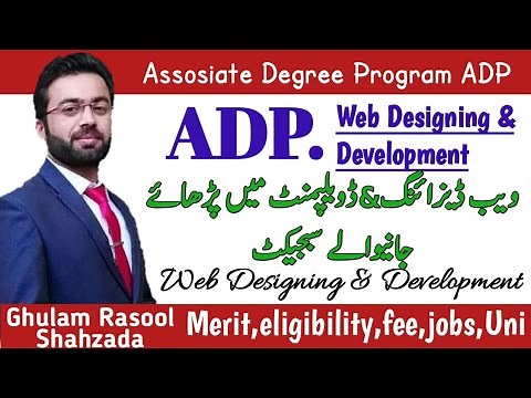 What is ADP? | Subjects ap ADP web designing and development | ADP vs BS | Scope of ADP ||No:144